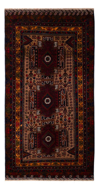 Runner Baluch-matta - 209 x 107 cm - rost