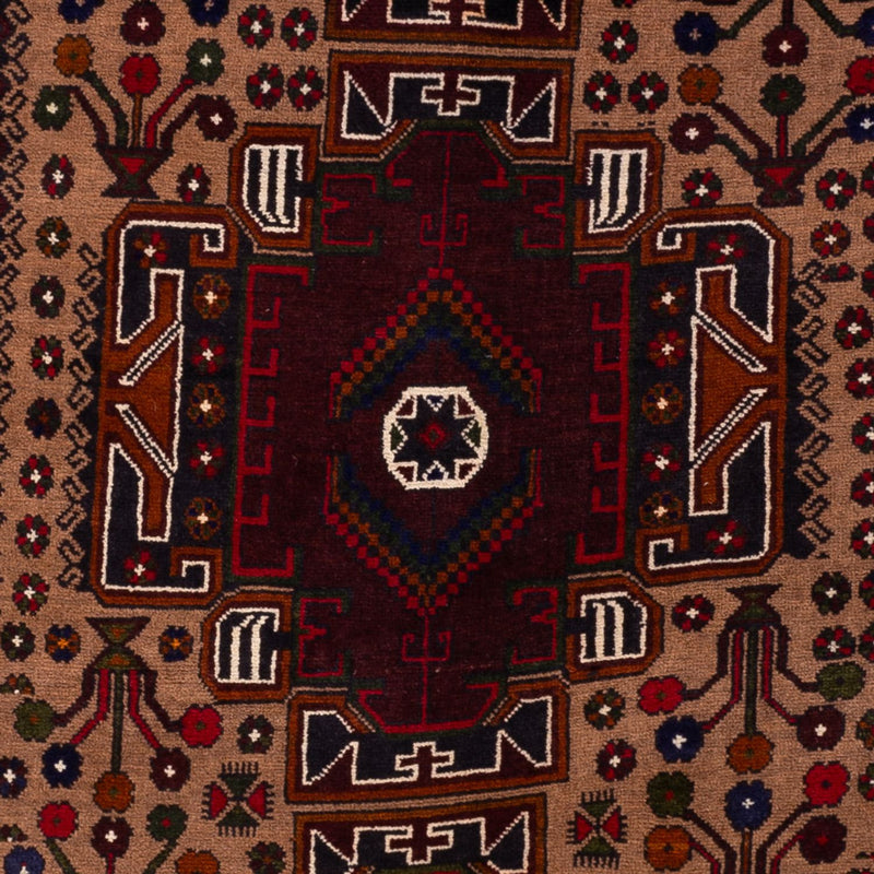 Runner Baluch-matta - 209 x 107 cm - rost