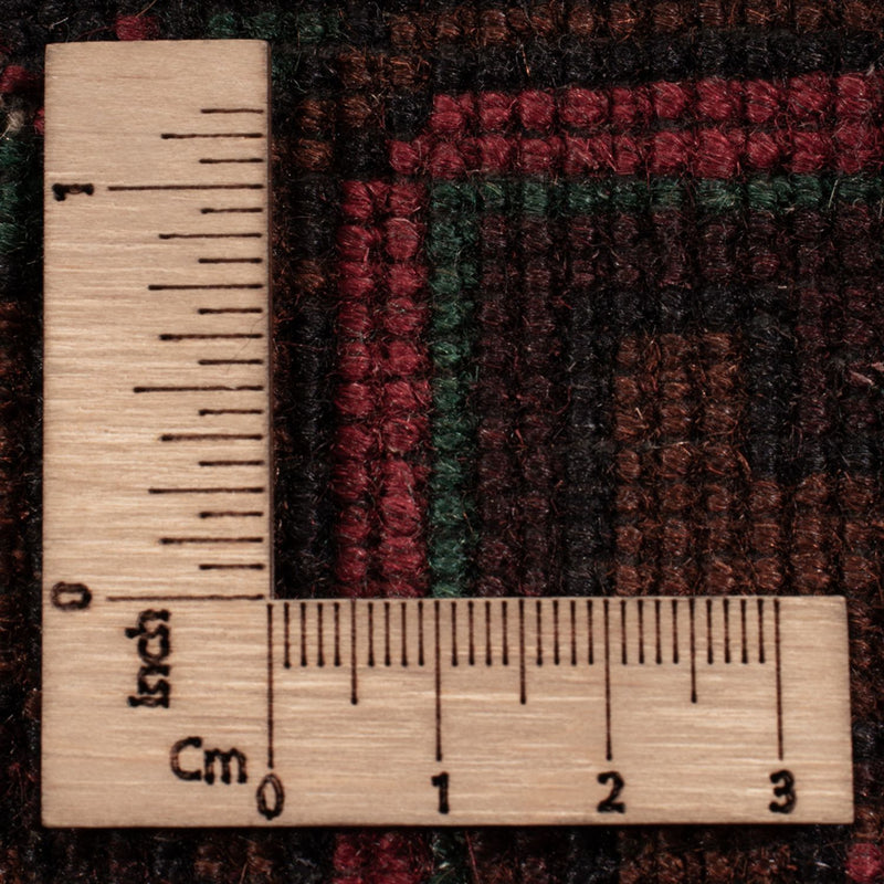 Runner Baluch-matta - 222 x 103 cm - mörkröd