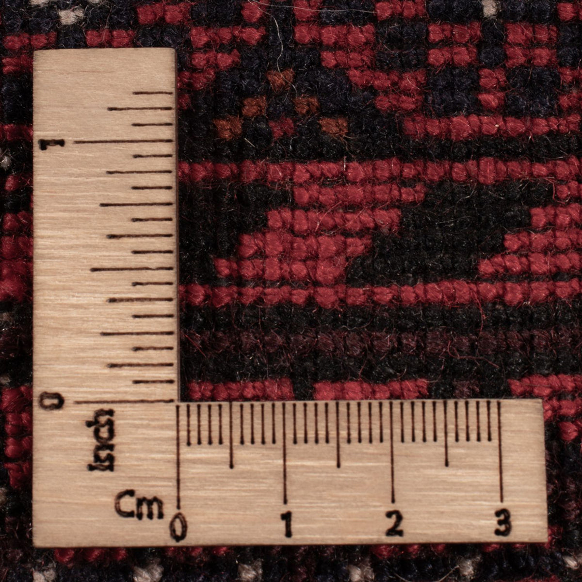 Baluch-matta - 180 x 107 cm - mörkröd