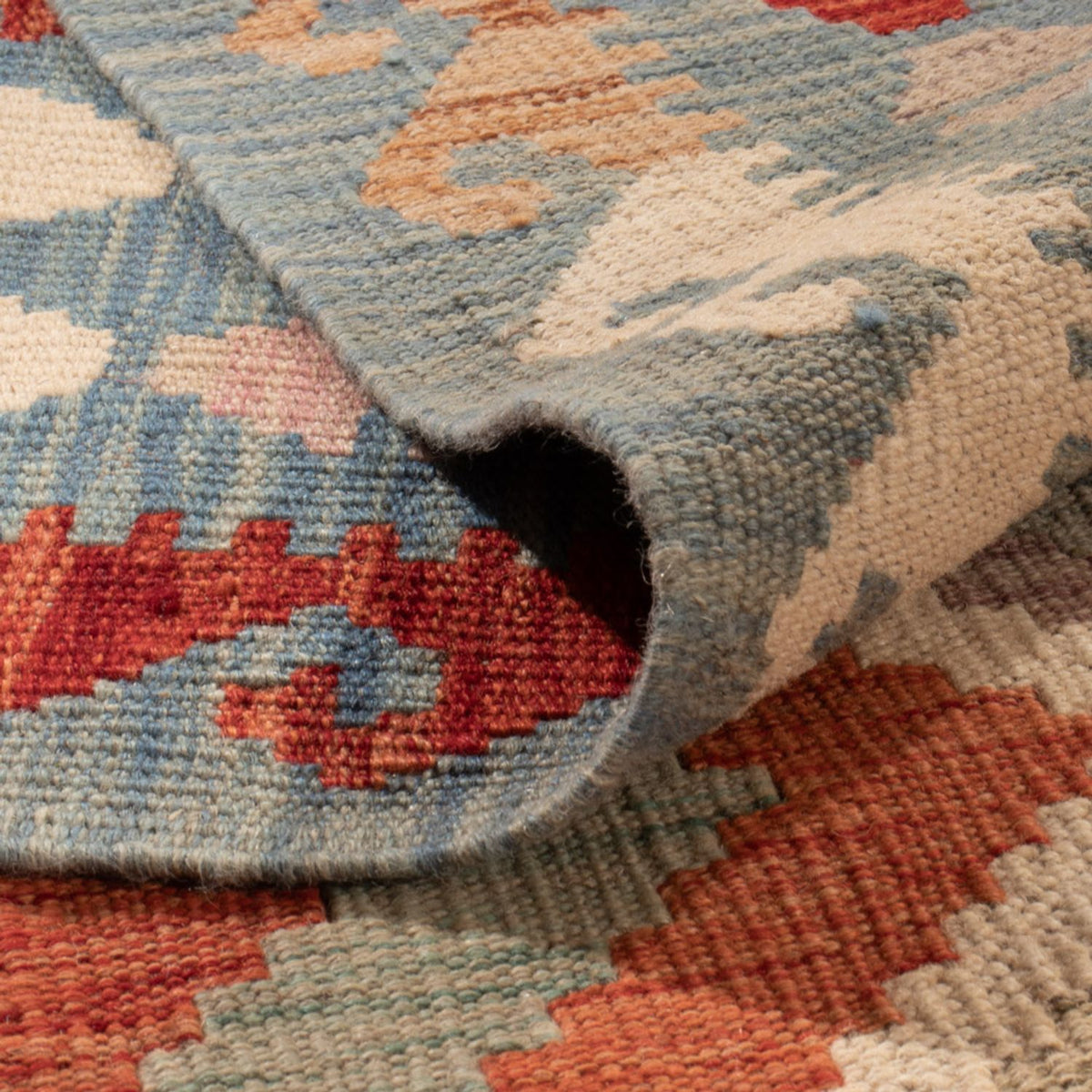 Kelim Carpet - Splash - 300 x 200 cm - flerfärgad