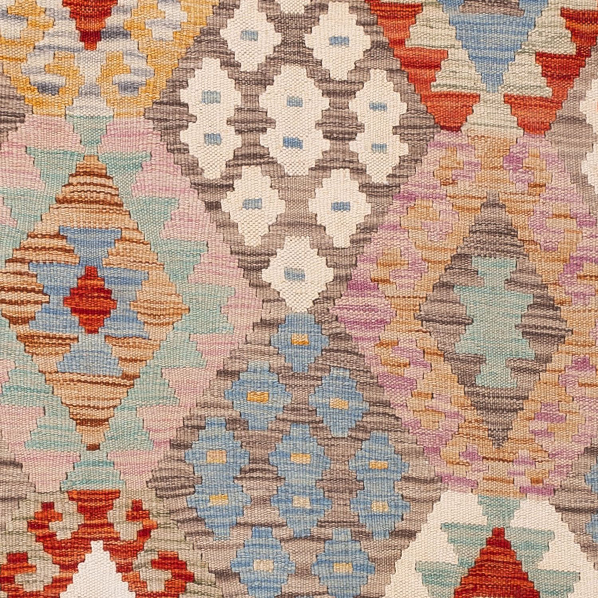Kelim Carpet - Splash - 176 x 118 cm - flerfärgad
