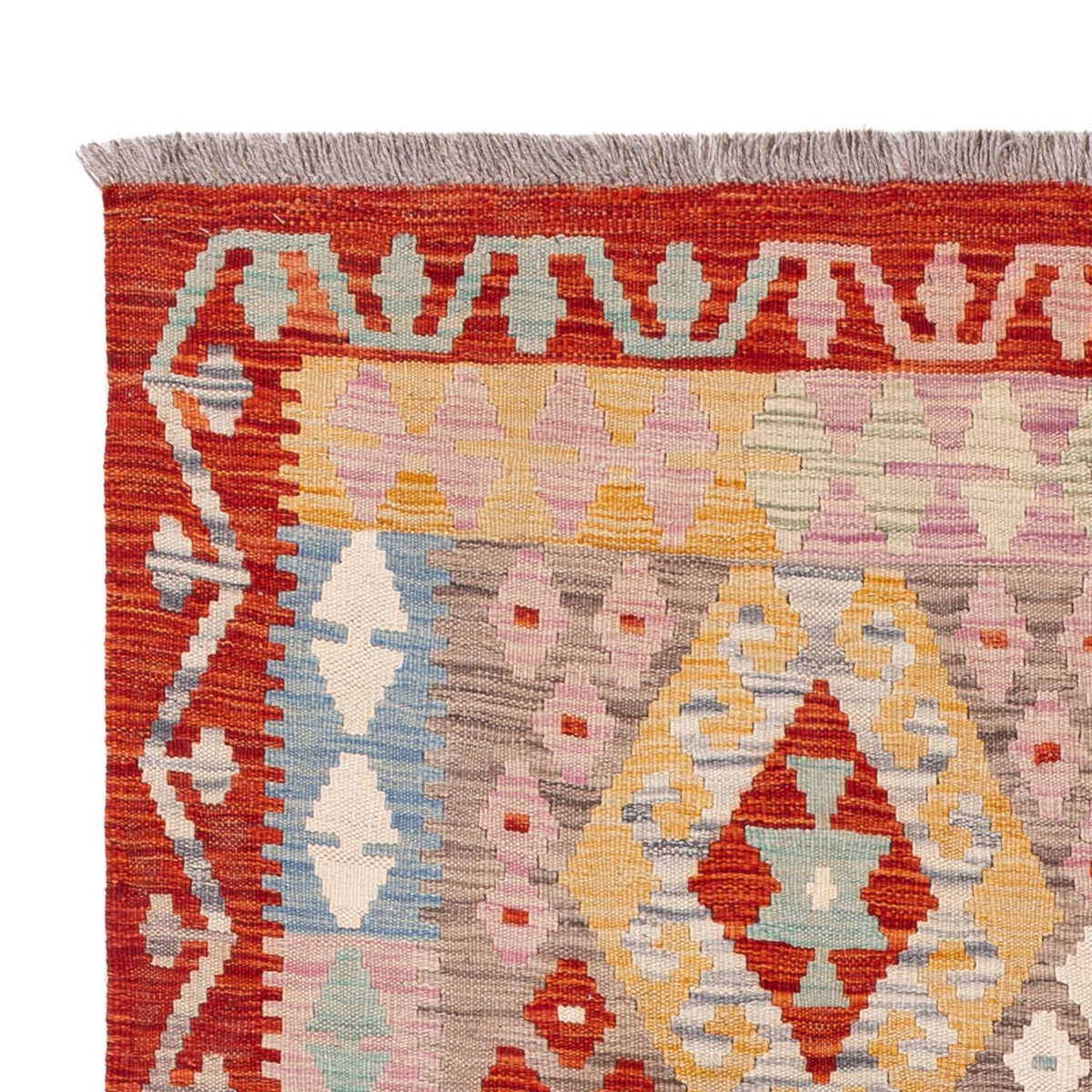 Kelim Carpet - Splash - 176 x 118 cm - flerfärgad