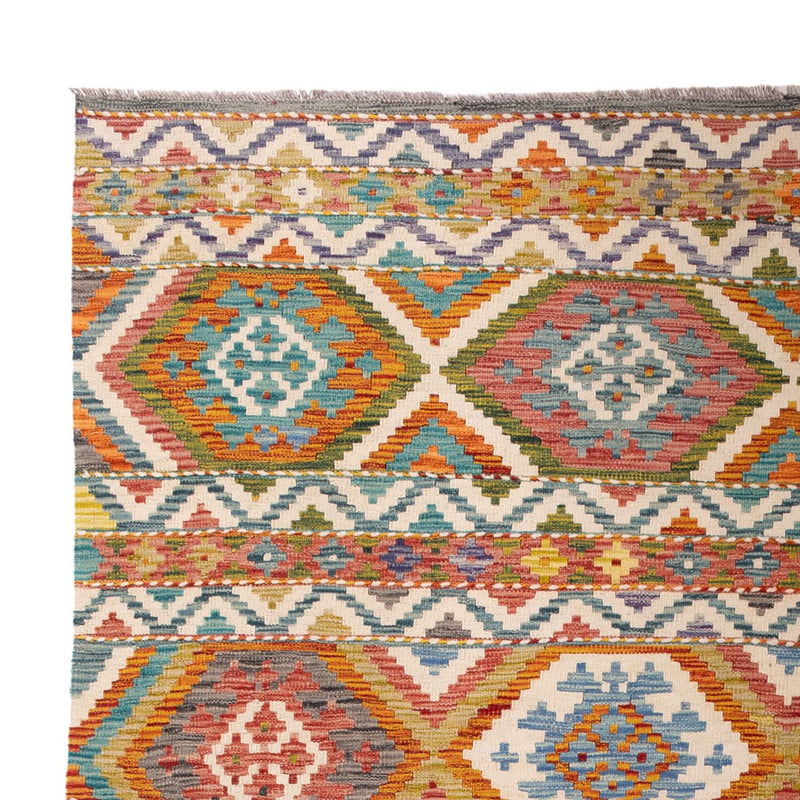 Kelim Carpet - Splash - 304 x 209 cm - flerfärgad