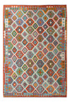 Kilim Maimana Mattan 204x296cm - Ullmatta - Rektangulär / Flerfärgad / 204 x 296 cm Rektangulär