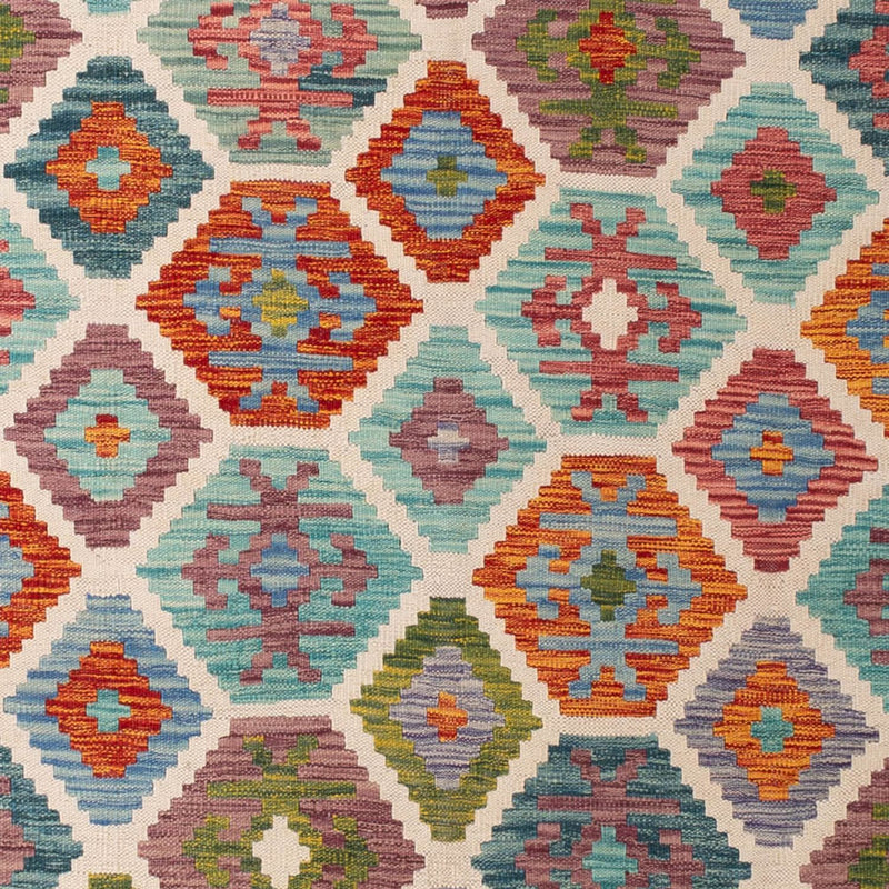 Kelim Carpet - Splash - 296 x 204 cm - flerfärgad