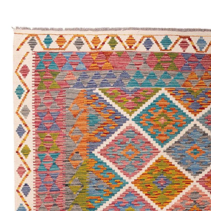 Kelim Carpet - Splash - 290 x 200 cm - flerfärgad