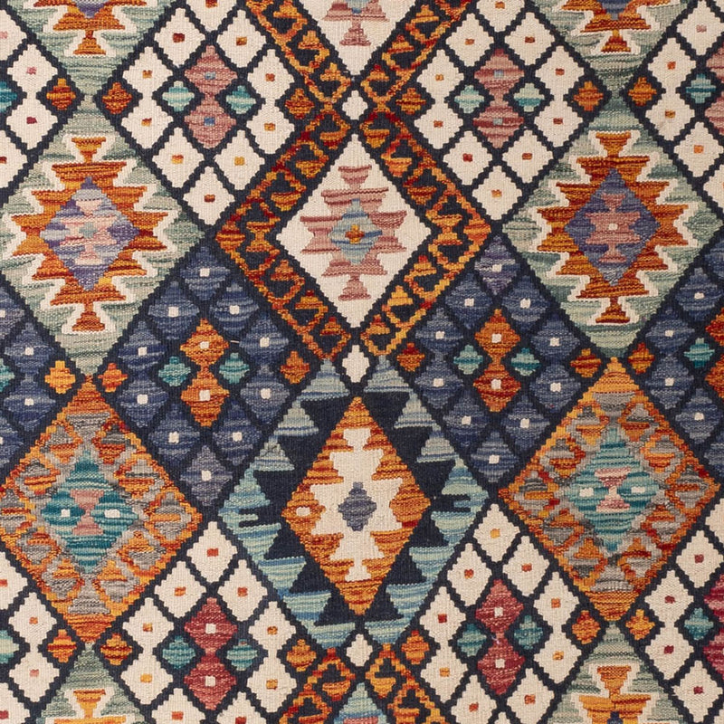 Kelim Carpet - Splash - 290 x 206 cm - flerfärgad