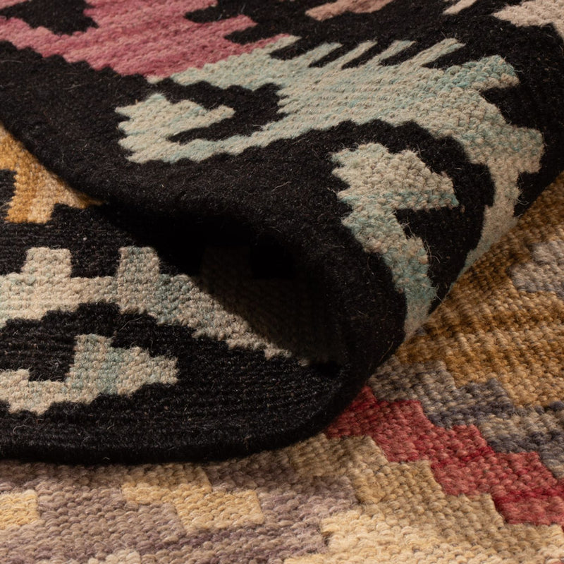 Kelim Carpet - Splash - 299 x 206 cm - flerfärgad