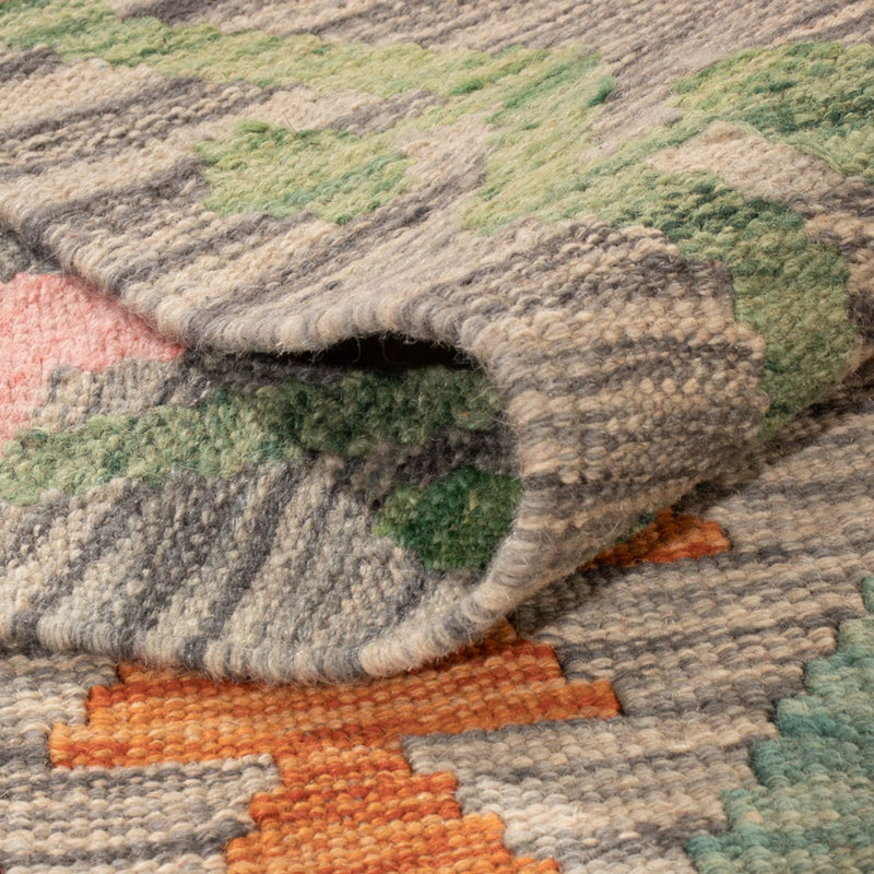 Kelim Carpet - Splash - 294 x 202 cm - flerfärgad