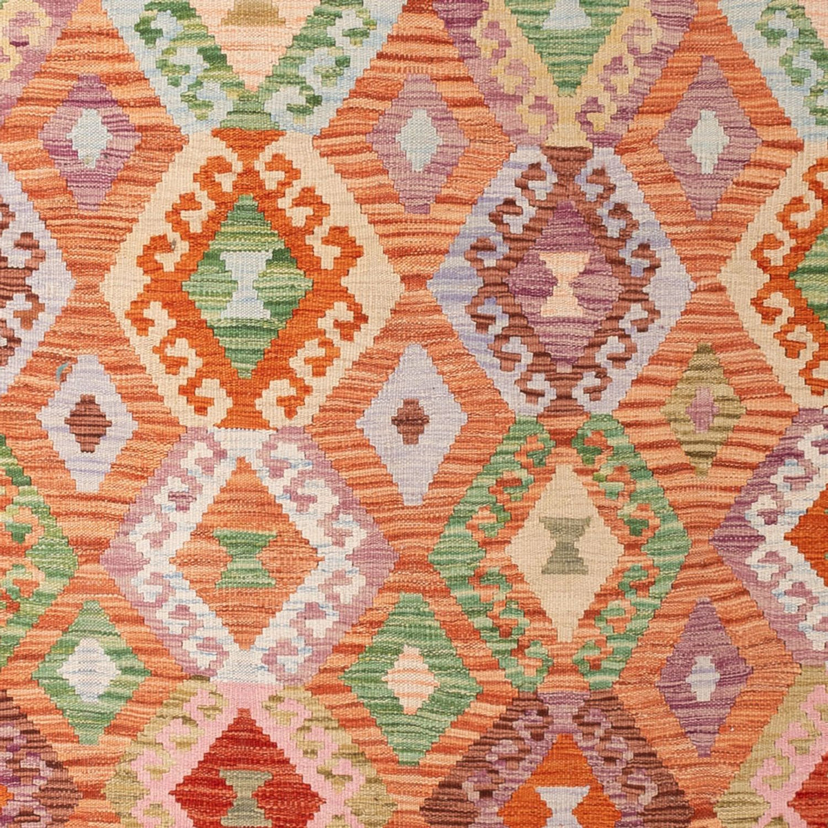 Kelim Carpet - Splash - 304 x 205 cm - flerfärgad