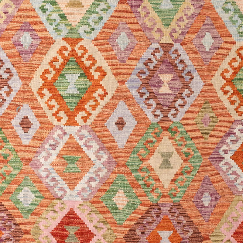 Kelim Carpet - Splash - 304 x 205 cm - flerfärgad