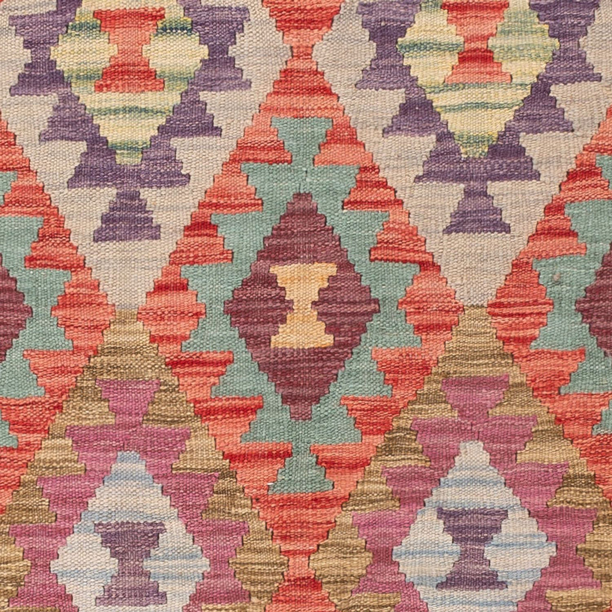 Kelim Carpet - Splash - 173 x 119 cm - flerfärgad