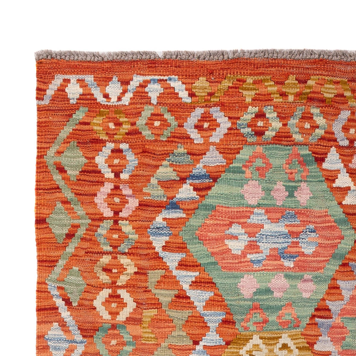 Kelim Carpet - Splash - 177 x 118 cm - flerfärgad