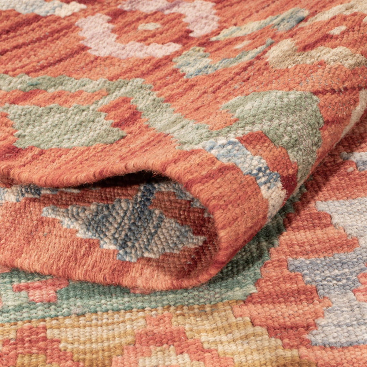 Kelim Carpet - Splash - 177 x 118 cm - flerfärgad