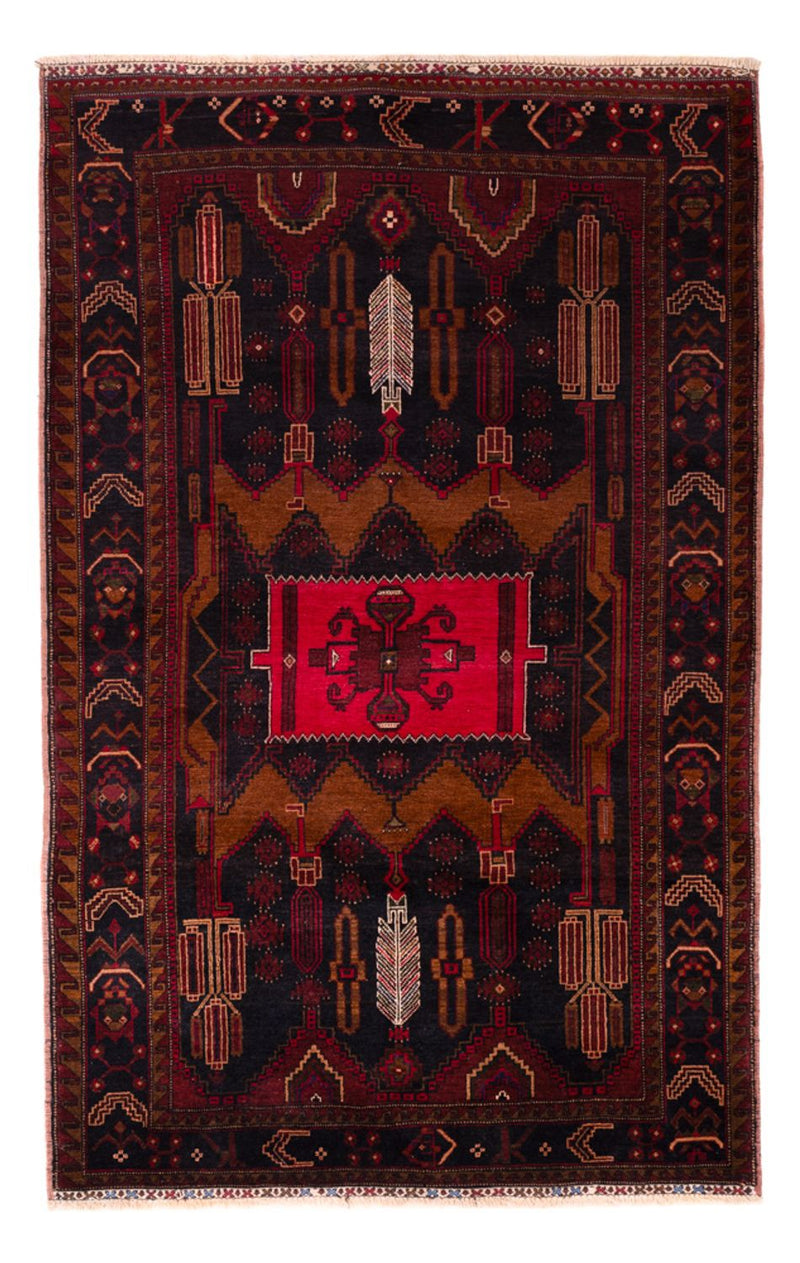 Baluch-matta - 195 x 119 cm - flerfärgad