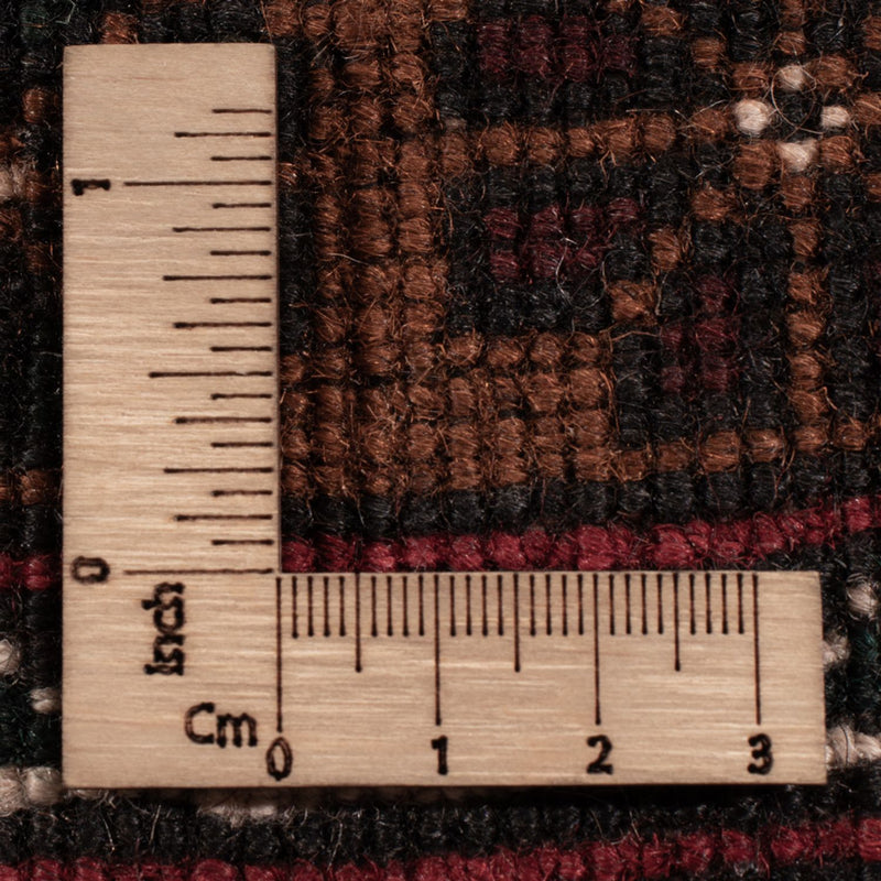 Baluch-matta - 188 x 112 cm - mörkröd