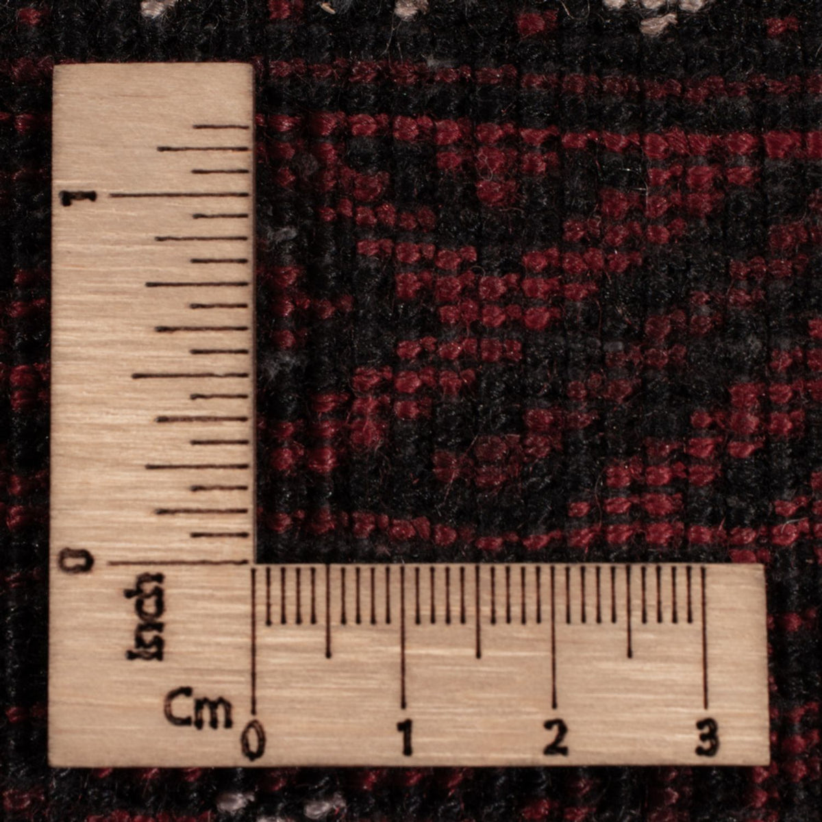 Baluch-matta - 190 x 111 cm - mörkröd