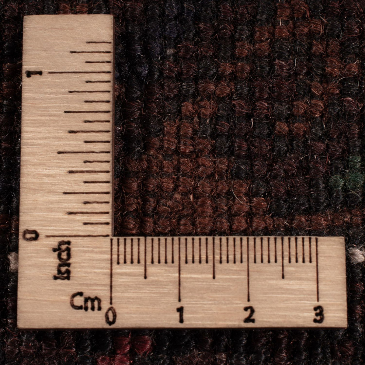 Baluch-matta - 195 x 120 cm - mörkröd