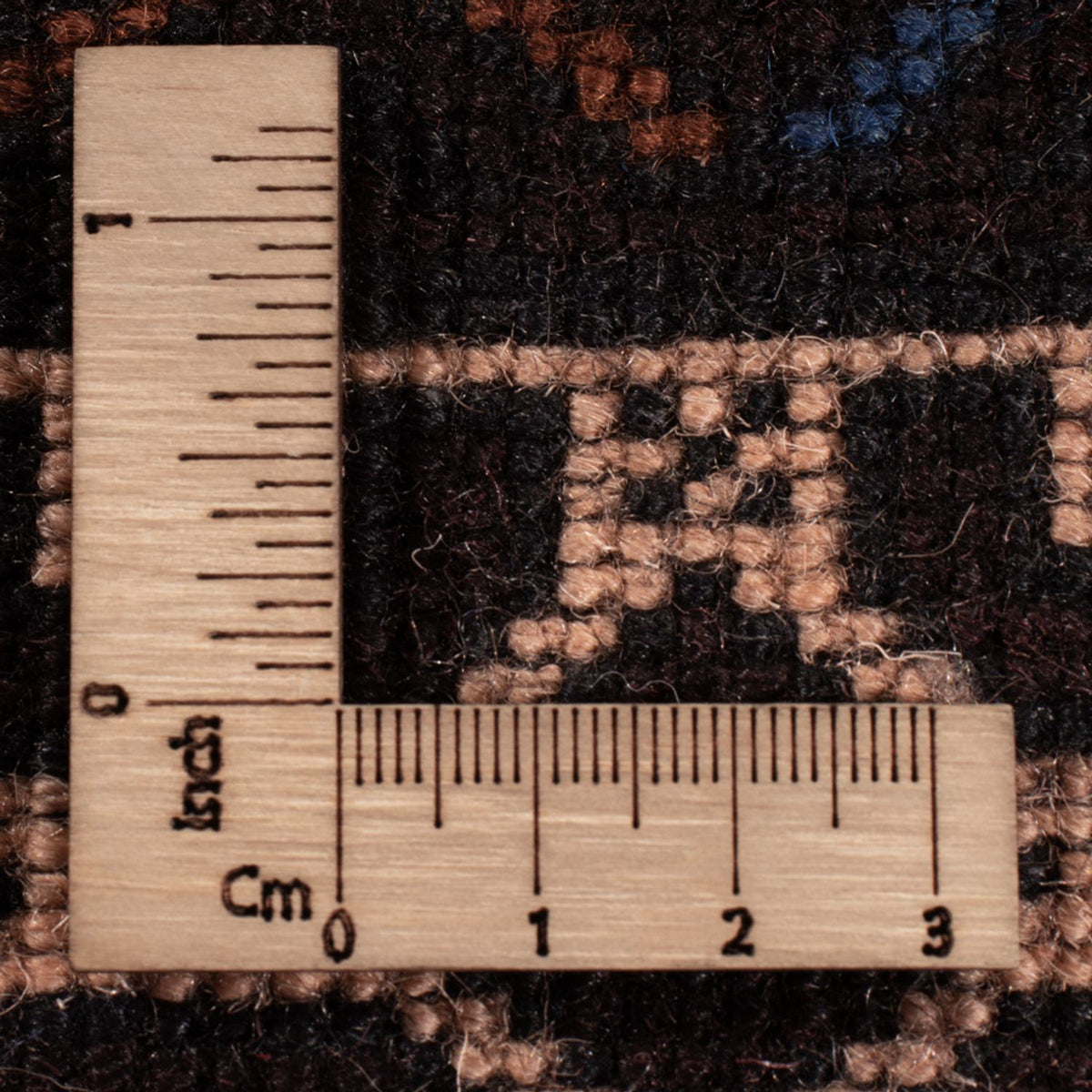 Runner Baluch-matta - 200 x 114 cm - mörkröd