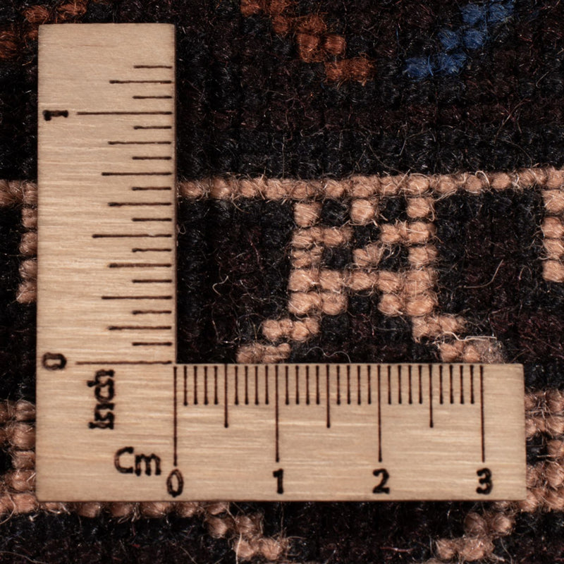 Runner Baluch-matta - 200 x 114 cm - mörkröd