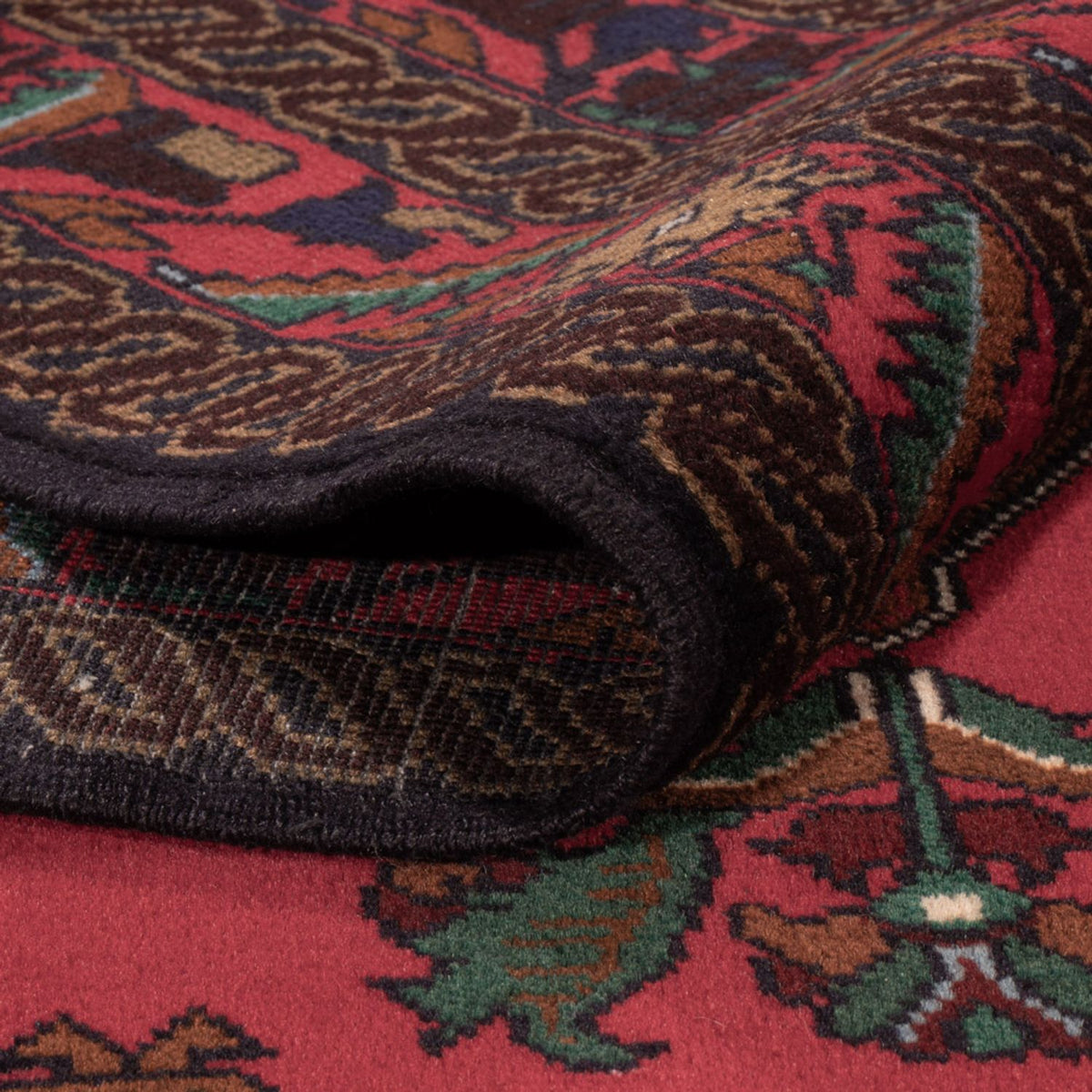 Baluch-matta - 201 x 123 cm - röd