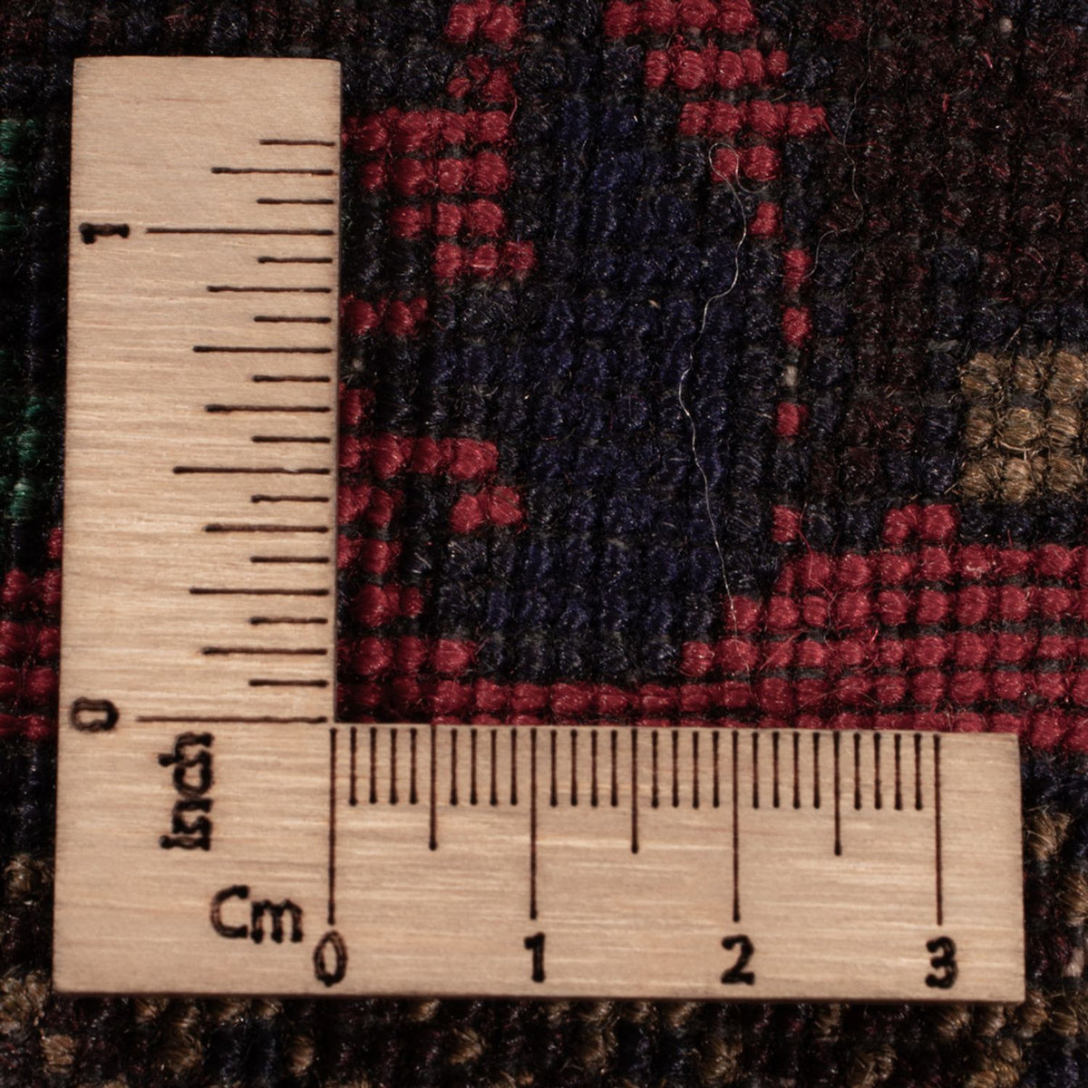 Baluch-matta - 201 x 123 cm - röd