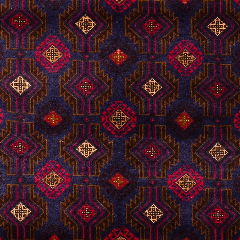 Baluch-matta - 194 x 122 cm - mörkröd