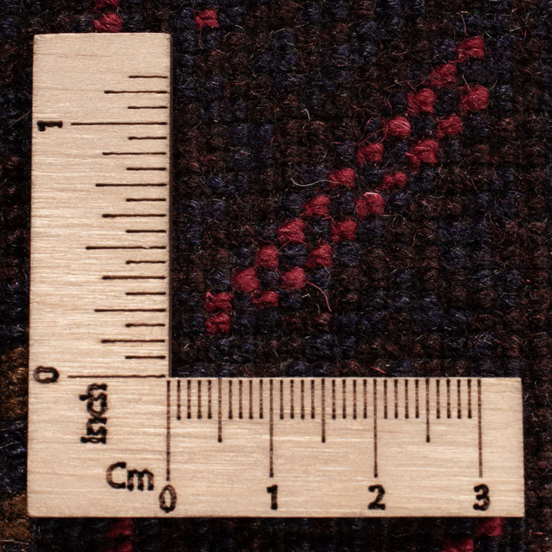 Baluch-matta - 194 x 122 cm - mörkröd