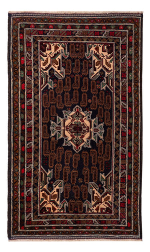 Baluch-matta - 192 x 112 cm - mörk beige