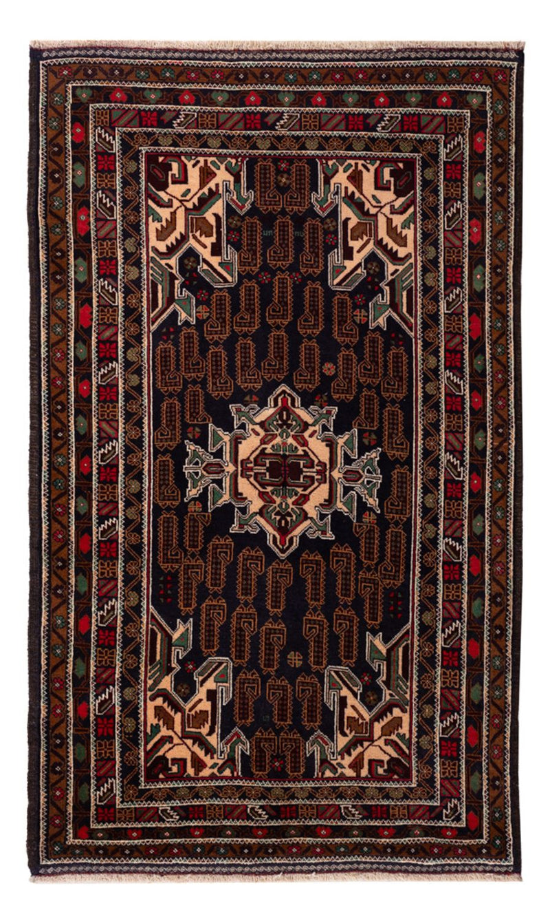 Baluch-matta - 192 x 112 cm - mörk beige