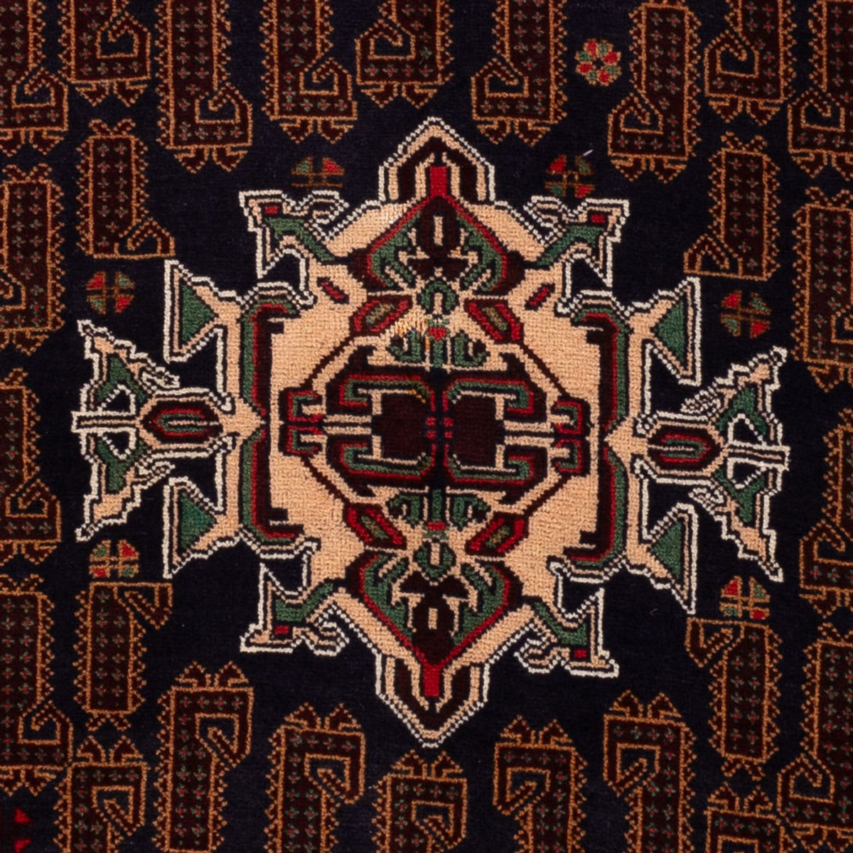 Baluch-matta - 192 x 112 cm - mörk beige