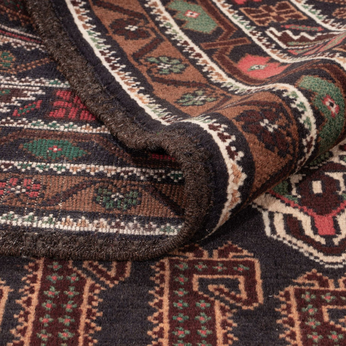 Baluch-matta - 192 x 112 cm - mörk beige