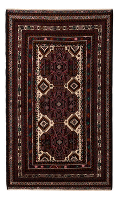 Baluch-matta - 199 x 115 cm - mörk beige