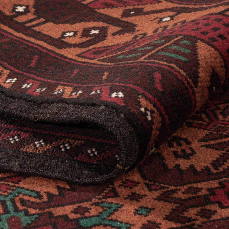 Baluch-matta - 190 x 126 cm - mörkröd