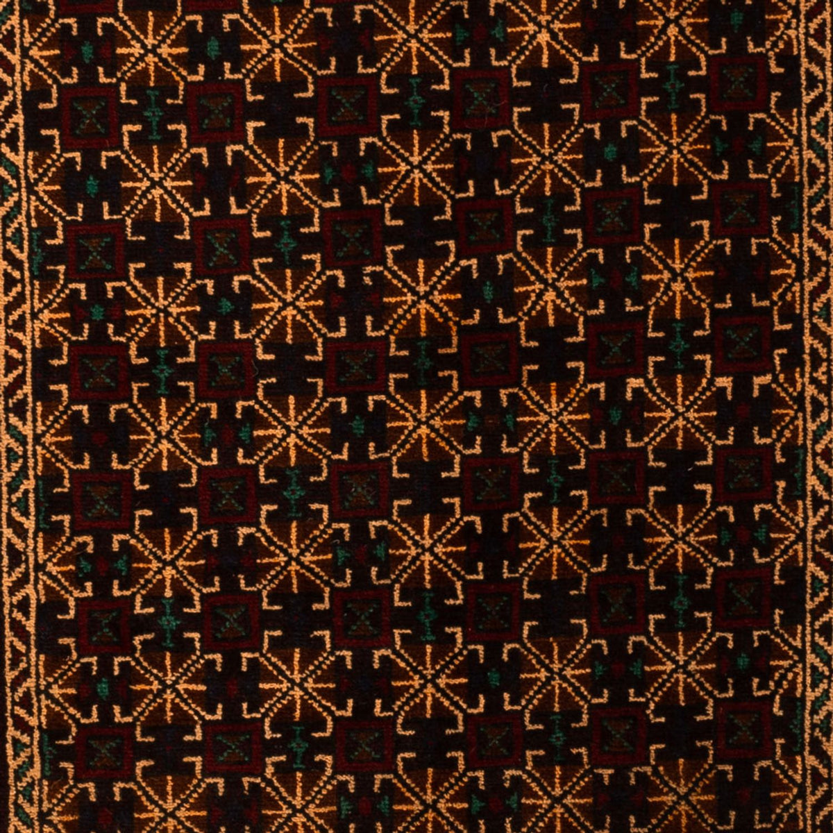 Baluch-matta - 192 x 119 cm - mörk beige