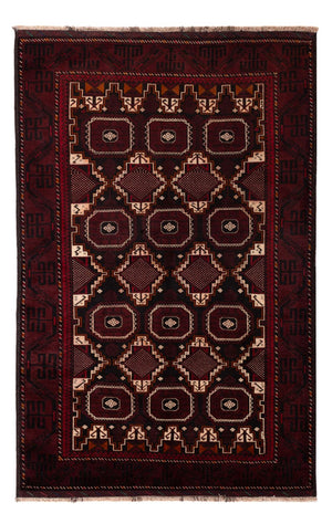 Baluch-matta - 192 x 115 cm - mörk beige