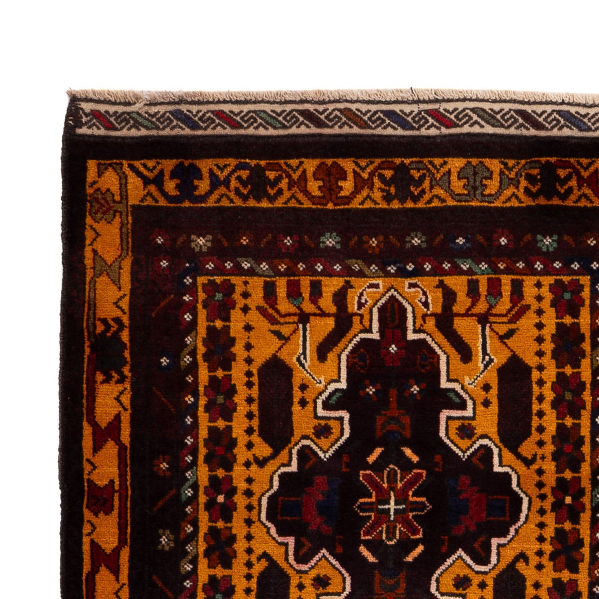 Baluch-matta - 185 x 126 cm - beige