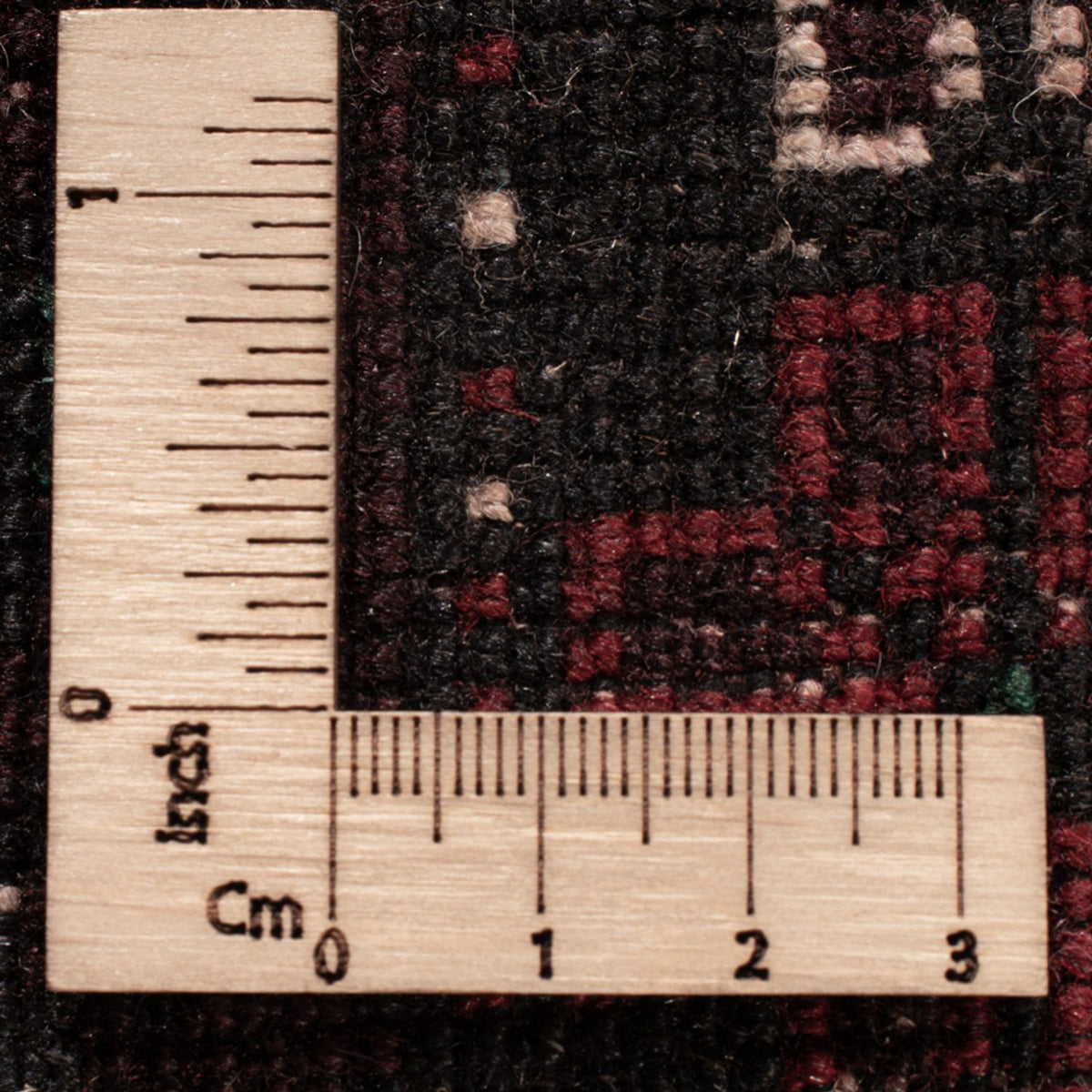 Baluch-matta - 203 x 120 cm - mörkröd