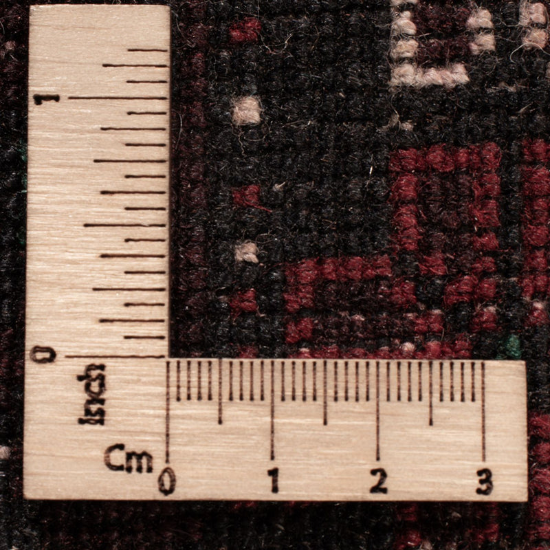 Baluch-matta - 203 x 120 cm - mörkröd