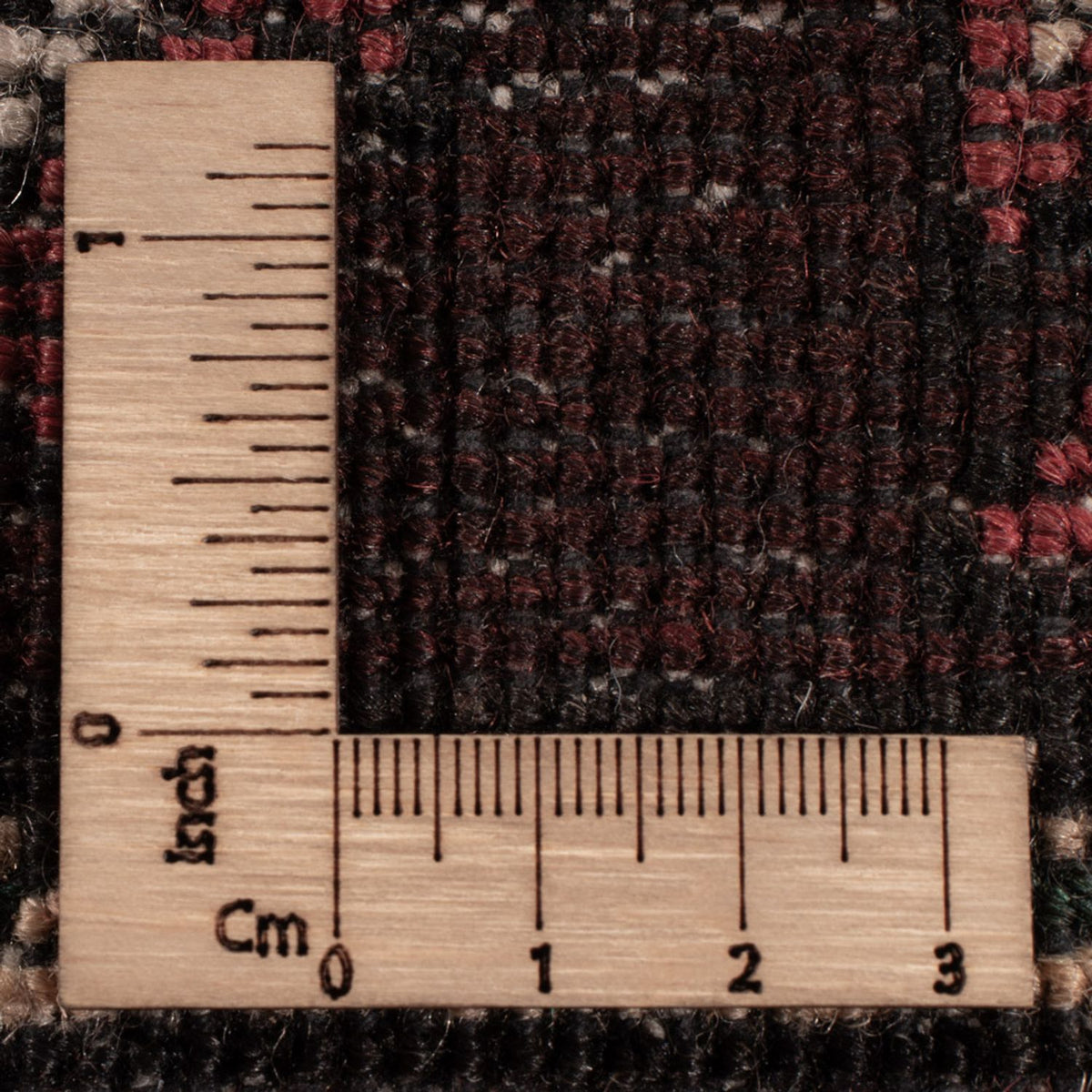 Runner Baluch-matta - 201 x 114 cm - mörkröd