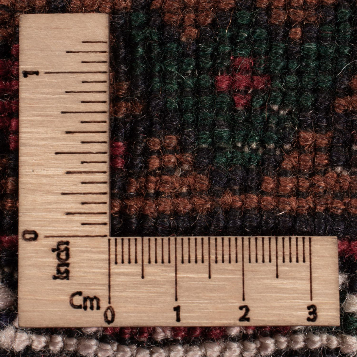 Baluch-matta - 193 x 118 cm - flerfärgad