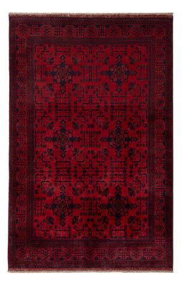 Afghansk matta - Kunduz - 200 x 125 cm - röd