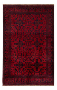 Afghansk matta - Kunduz - 200 x 125 cm - röd