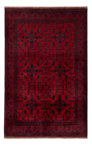 Afghansk matta - Kunduz - 200 x 125 cm - röd