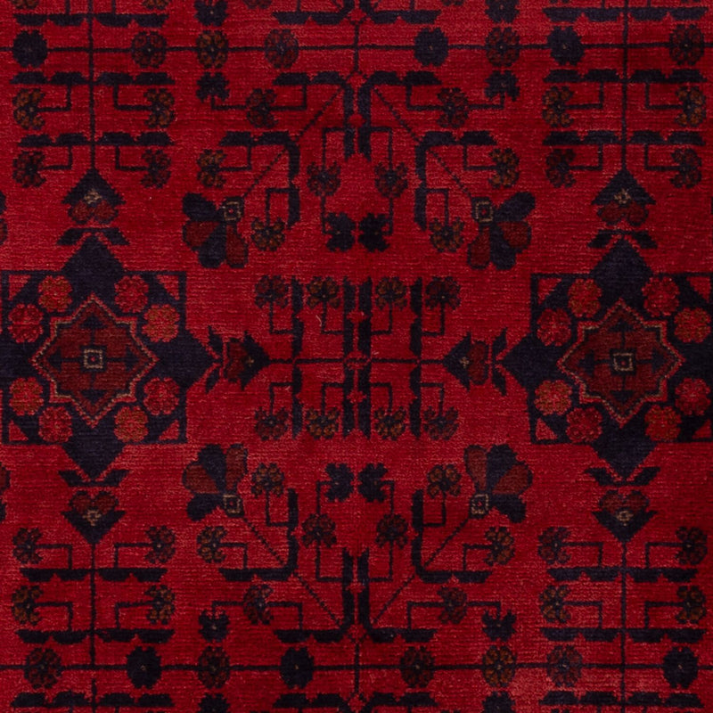 Afghansk matta - Kunduz - 200 x 125 cm - röd