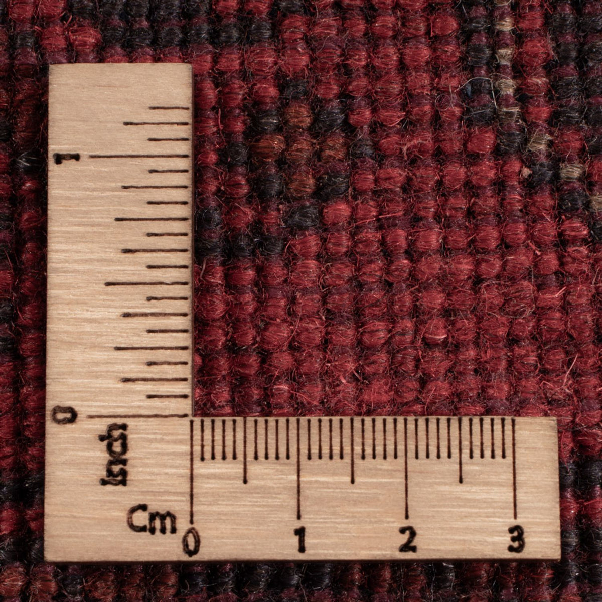 Afghansk matta - Kunduz - 196 x 127 cm - röd