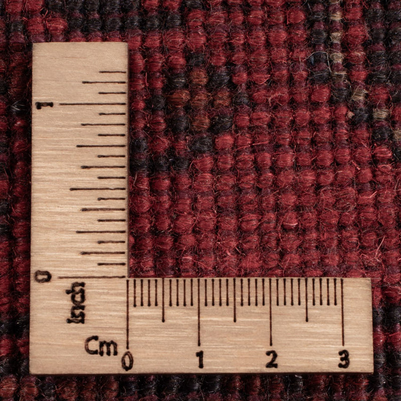 Afghansk matta - Kunduz - 196 x 127 cm - röd