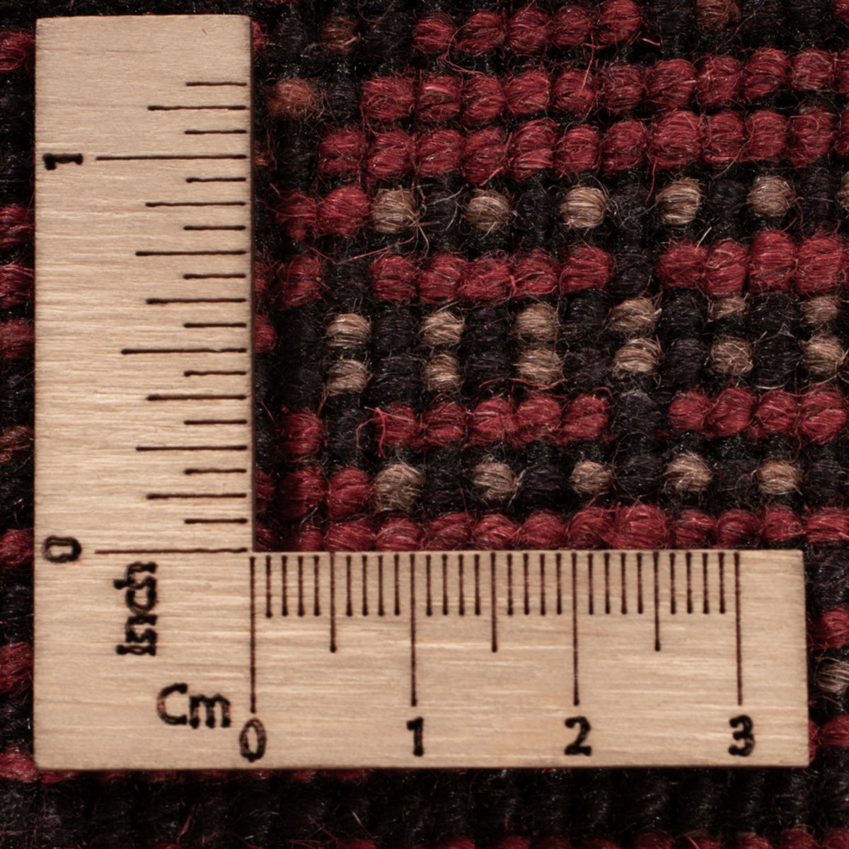 Afghansk matta - Kunduz - 196 x 124 cm - röd