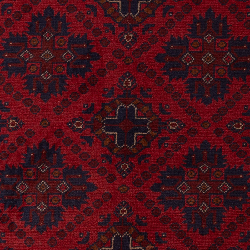 Afghansk matta - Kunduz - 200 x 122 cm - röd